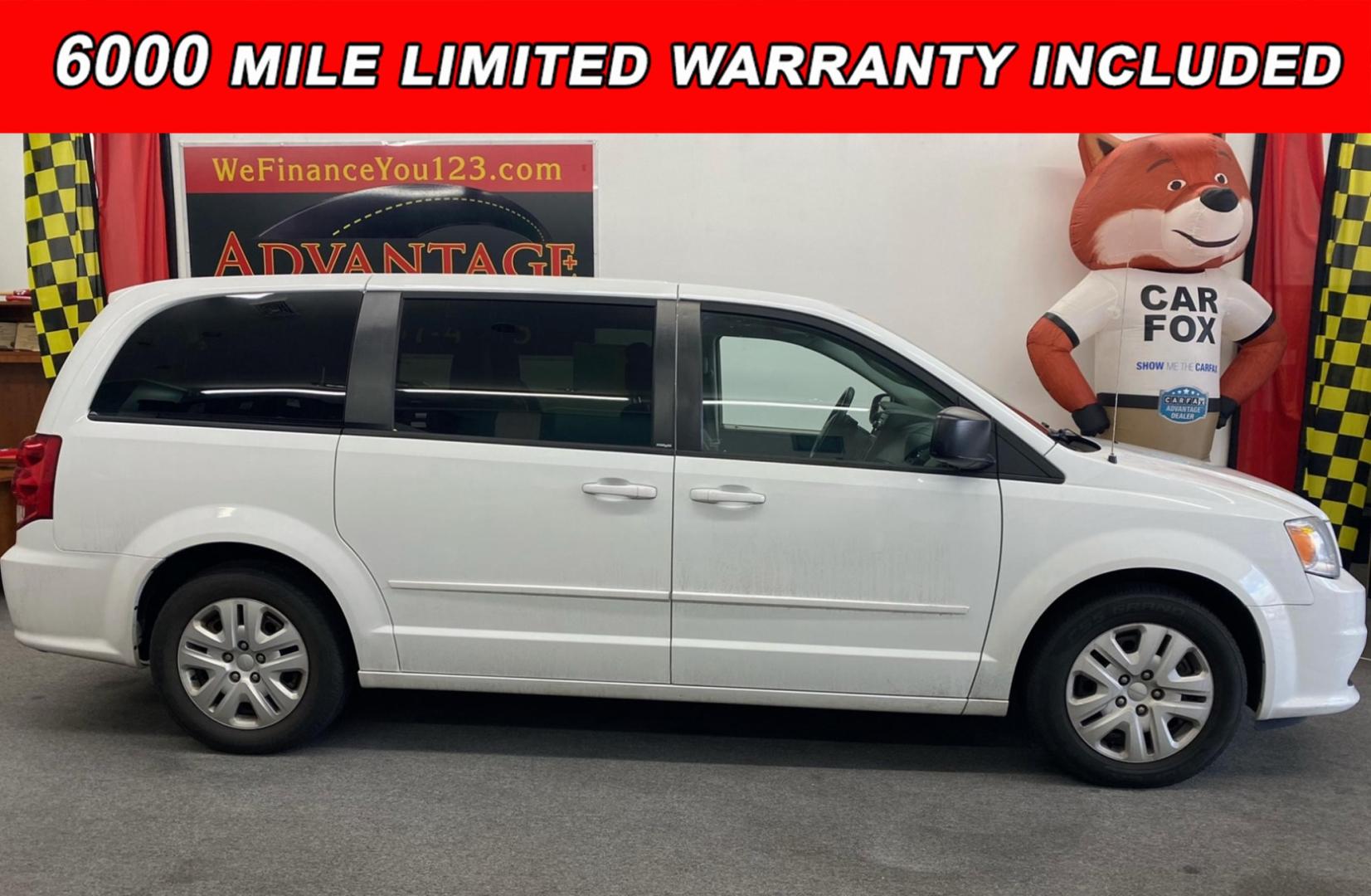 2014 WHITE /BLACK Dodge Grand Caravan (2C4RDGBG8ER) , located at 533 S West End Blvd., Quakertown, PA, 18951, (877) 257-4995, 40.343994, -75.303604 - Photo#0